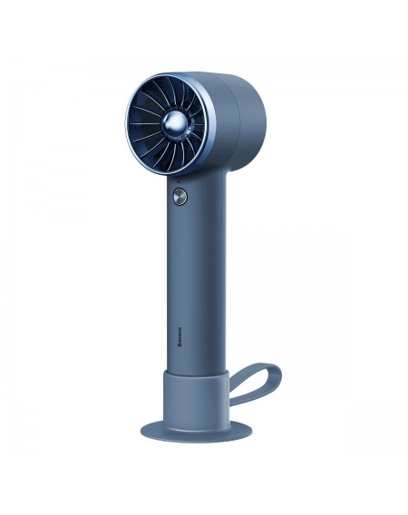 Baseus mini fan windmill powerbank with built-in cable Lightning 4000mAh blue (ACFX010003)