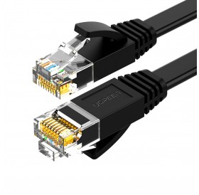 Ugreen flat LAN Ethernet Cat. 6 0.5m black (NW102)