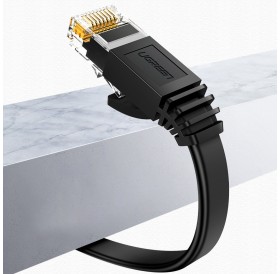 Ugreen flat LAN Ethernet Cat. 6 2m black (NW102)