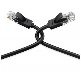 Ugreen flat LAN Ethernet Cat. 6 3m black (NW102)