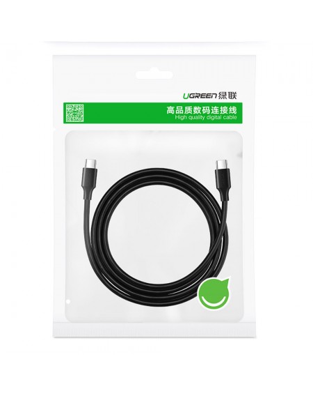 Ugreen USB Type C charging and data cable 3A 0.5m black (US286)