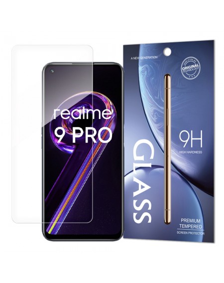 Tempered Glass 9H Screen Protector for Realme 9 Pro (packaging – envelope)