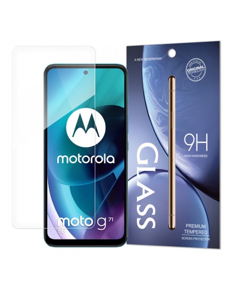 Tempered Glass 9H Screen Protector for Motorola Moto G71 5G (packaging – envelope)