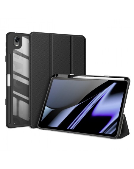 Dux Ducis Toby Armored Flip Smart Case for Oppo Pad with Stylus Holder Black
