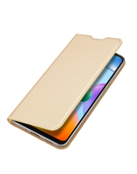 Dux Ducis Skin Pro Flip Case Xiaomi Redmi 10C gold