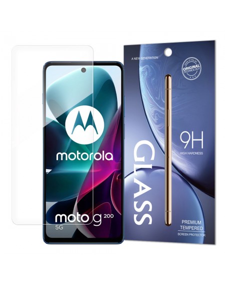 Tempered Glass 9H Screen Protector for Motorola Moto G200 5G / Edge S30 (packaging – envelope)