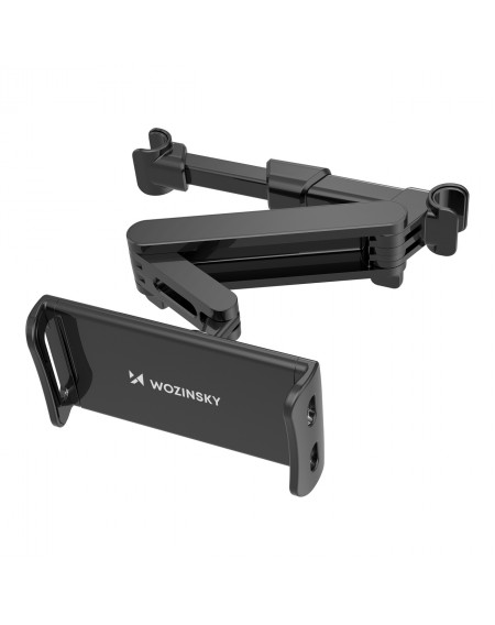 Wozinsky adjustable headrest holder for tablet or phone black (WTHBK3)