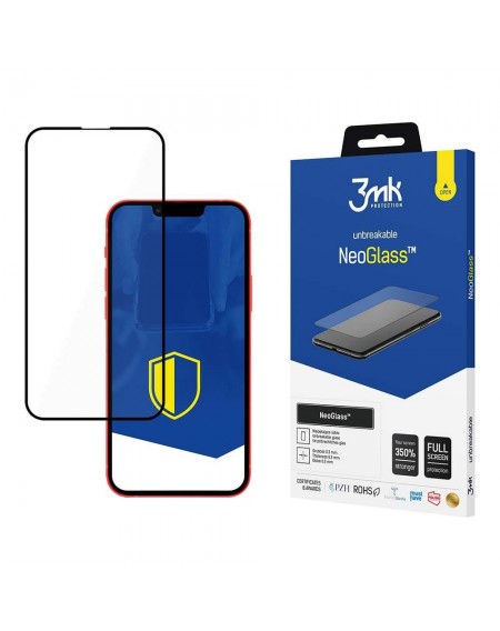 Apple iPhone 13/13 Pro Black - 3mk NeoGlass™