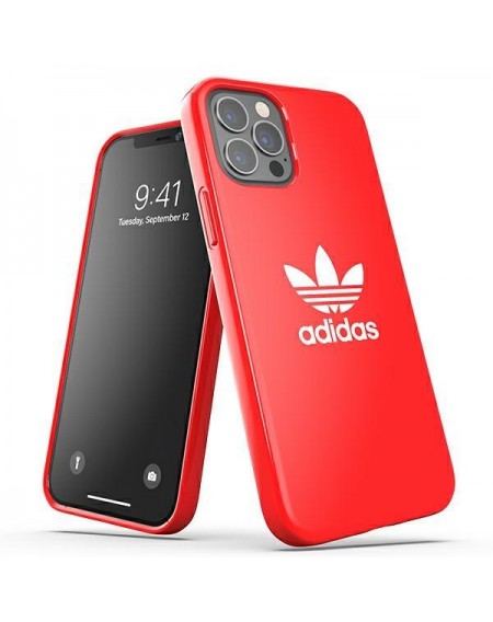 Adidas OR SnapCase Trefoil iPhone 12/12 Pro czerwony/red 42293