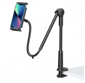 Ugreen universal holder stand stand for phone tablet tripod lazy holder with flexible arm black (90296 LP485)