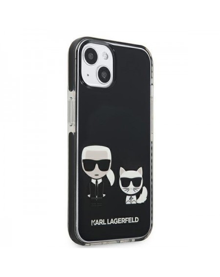 Karl Lagerfeld KLHCP13MTPEKCK iPhone 13 6.1&quot; hardcase black/black Karl&amp;Choupette