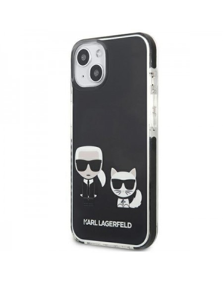 Karl Lagerfeld KLHCP13STPEKCK iPhone 13 mini 5,4" hardcase czarny/black Karl&Choupette