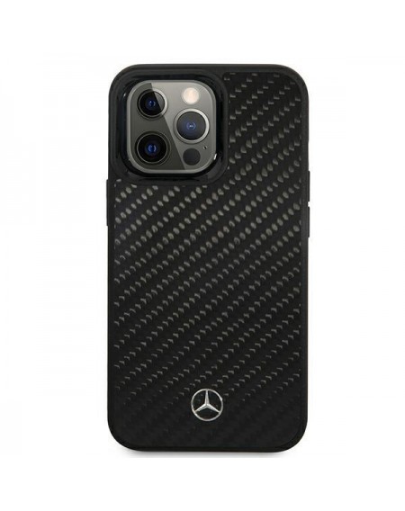 Mercedes MEHCP13LRCABK iPhone 13 Pro / 13 6,1" czarny/black carbon hardcase Dynamic Line