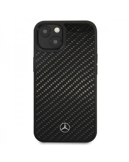 Mercedes MEHCP13MRCABK iPhone 13 6,1" czarny/black carbon hardcase Dynamic Line