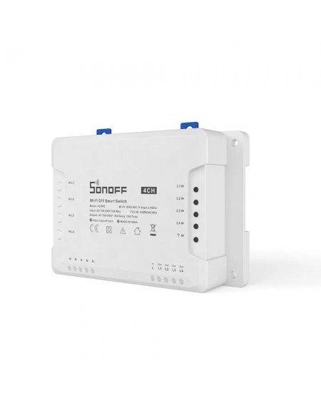 Sonoff Smart 4 Channel Relay Wi-Fi Current Switch White (4CHR3)