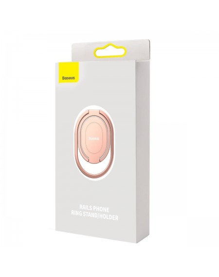 Baseus Rails self-adhesive ring holder pink phone stand (LUGD000015)