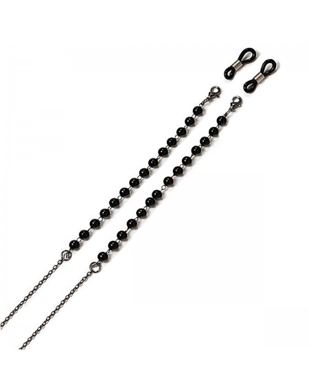 Chain pendant for glasses ornament beads string (pattern 6)