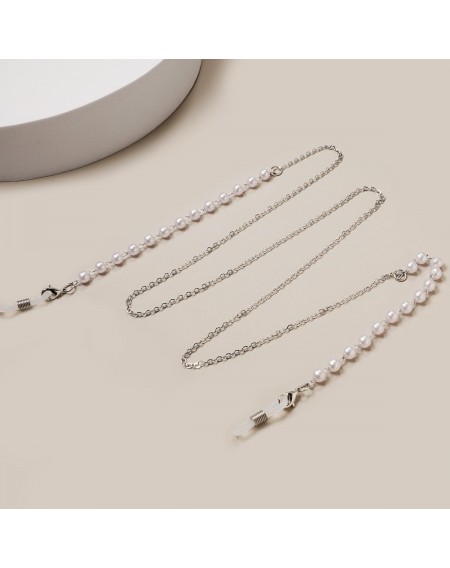 Chain pendant for glasses ornament beads string (pattern 7)