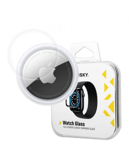 Wozinsky Watch Glass hybrid AirTag glass black