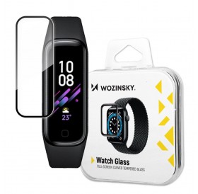 Wozinsky Watch Glass Hybrid Glass for Samsung Galaxy Fit 2 black