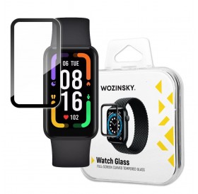 Wozinsky Watch Glass Hybrid Glass for Xiaomi Redmi Smart Band Pro black