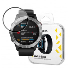 Wozinsky Watch Glass hybrid glass for Garmin Fenix 6 black