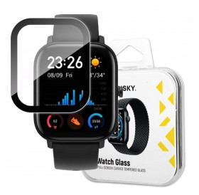 Wozinsky Watch Glass Hybrid Glass for Xiaomi Amazfit GTS Black