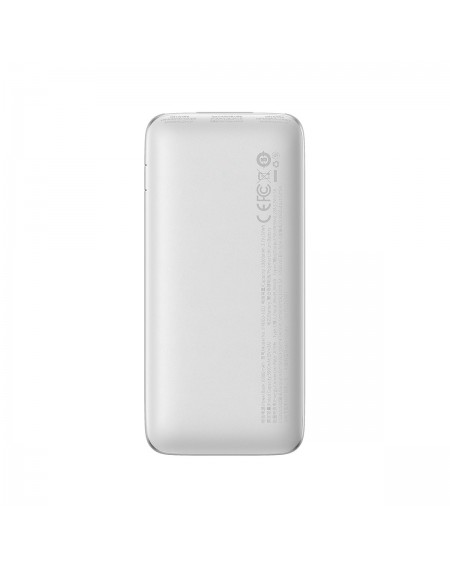 Baseus Bipow Pro powerbank 10000mAh 22.5W + USB 3A 0.3m cable white (PPBD040002)