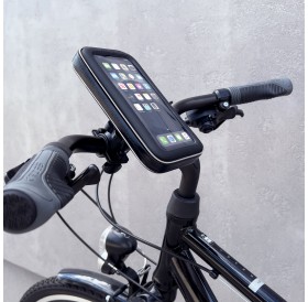 Wozinsky phone holder for bike, motorcycle, scooters black (WBHBK7)