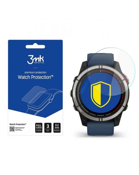 Garmin Quatix 7 - 3mk Watch Protection™ v. FlexibleGlass Lite