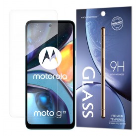 Tempered Glass 9H screen protector for Motorola Moto G22 (packaging - envelope)