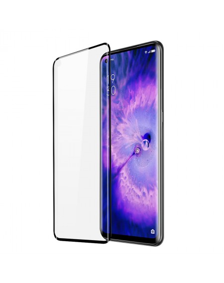 Dux Ducis Curved Glass Tempered glass for Oppo Find X5 Pro with a black frame