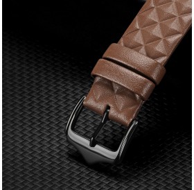Dux Ducis Strap Leather Watch 7 Band 7/6/5/4/3/2 / SE (45/44 / 42mm) Wristband Bracelet Genuine Leather Bracelet Brown (Enland Version)