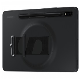 Samsung strap cover case for Samsung galaxy tab s8 black (ef-gx700cbegww)