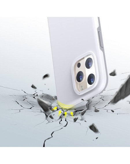 Choetech MFM Anti-drop Case Cover for iPhone 13 Pro Max white (PC0114-MFM-WH)