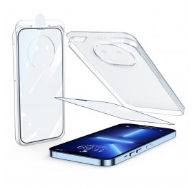 Joyroom tempered glass with mounting kit for iPhone 13/13 Pro 6.1 &quot;transparent (JR-PF972)
