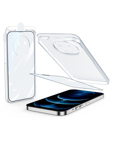 Joyroom tempered Glass with Mounting Kit for iPhone 13 Pro Max 6.7" Clear (JR-PF973)