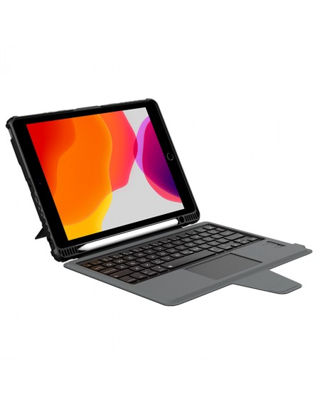Nillkin Keyboard Armor Case for iPad 10.2&#39;&#39; 2021 / 2020 / 2019 Bluetooth Keyboard Black