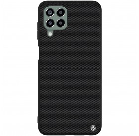 Nillkin Textured Case Durable reinforced case with a gel frame and nylon on the back for Samsung Galaxy M33 5G black
