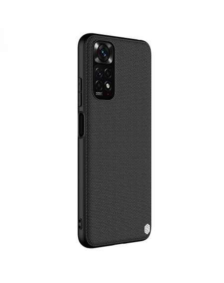 Nillkin Textured Case Durable reinforced case with a gel frame and nylon on the back Xiaomi Redmi Note 11S / Note 11 black