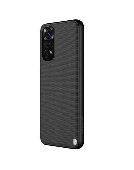 Nillkin Textured Case Durable reinforced case with a gel frame and nylon on the back Xiaomi Redmi Note 11S / Note 11 black