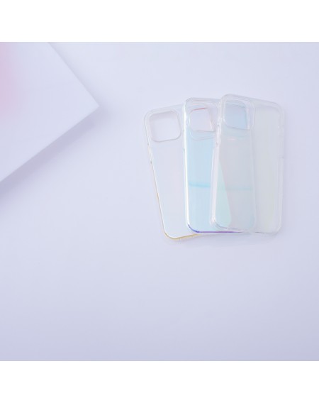 Aurora Case Case for iPhone 13 Pro Neon Gel Cover Blue