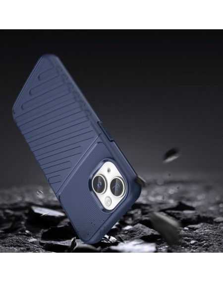 Thunder Case iPhone 14 blue armored case