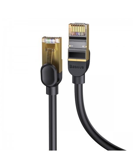 Baseus Speed Seven High Speed RJ45 Network Cable 10Gbps 1m Black (WKJS010101)