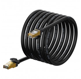 Baseus Speed Seven High Speed RJ45 Network Cable 10Gbps 8m Black (WKJS010601)