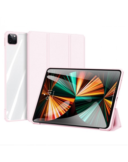 Dux Ducis Copa case for iPad Pro 12.9 &#39;&#39; 2021/2020/2018 smart cover with stand pink