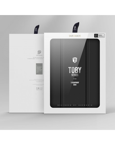 Dux Ducis Toby Armored Flip Smart Case for Realme Pad Mini black