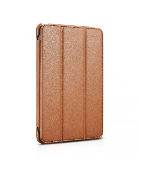 iCarer Leather Folio case for iPad mini 5 leather case smart case brown (RID800-BN)