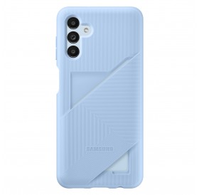 Samsung Card Slot Cover Case for Samsung Galaxy A13 5G Silicone Card Wallet Case Blue (EF-OA136TLEGWW)