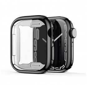 Dux Ducis Samo Case for Watch 6 40mm / Watch 5 40mm / Watch 4 40mm / Watch SE 40mm Flexible Watch Case Black